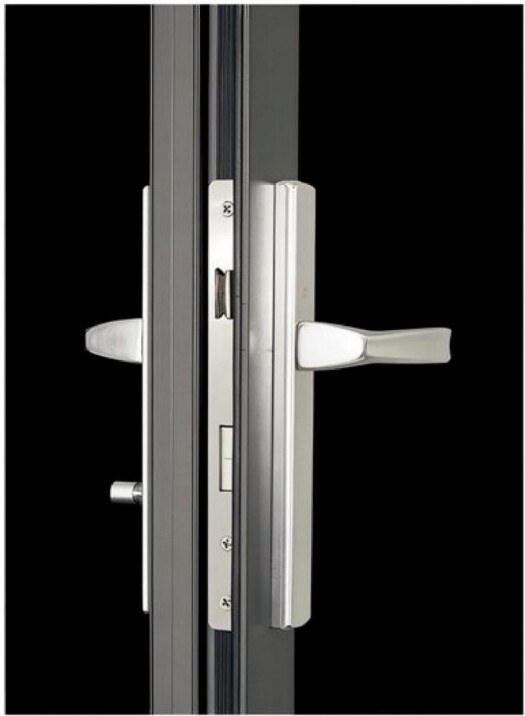 German engineered multi-point lock and handle on the 110-117 sash