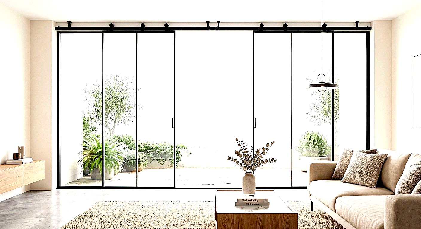 Micro-slit Narrow-frame Sliding/Hanging