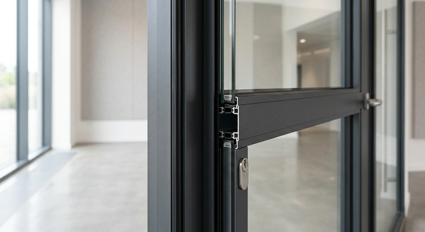 40 mid narrow casement frame profile detail