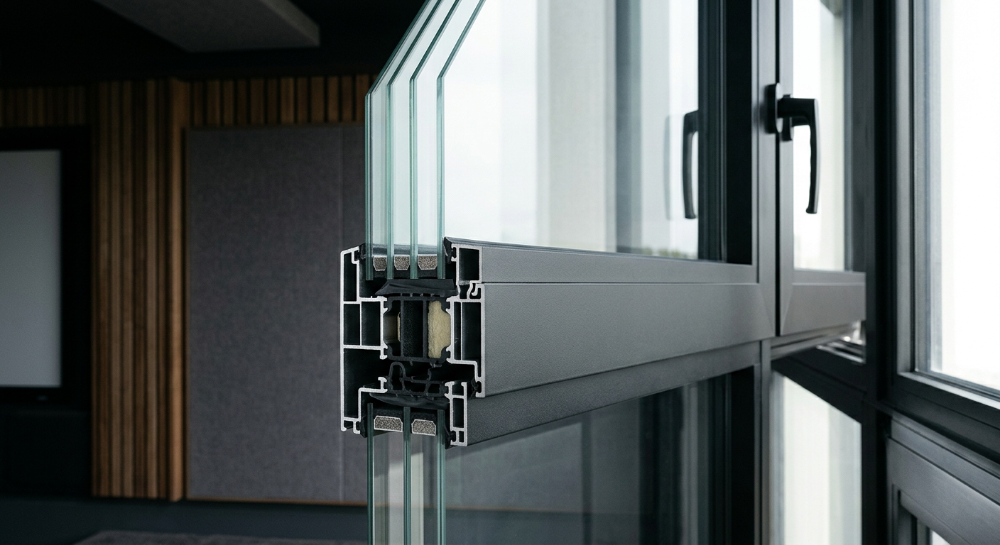 110 117 acoustic frame profile detail