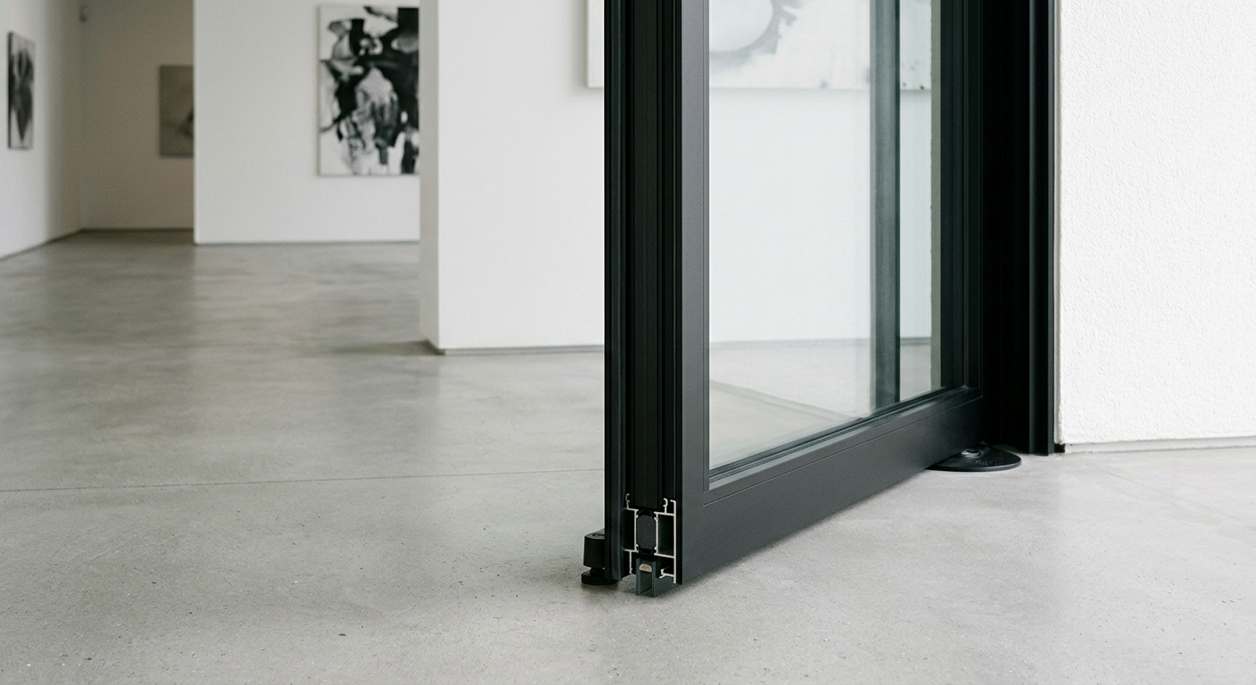 microslit casement frame profile detail