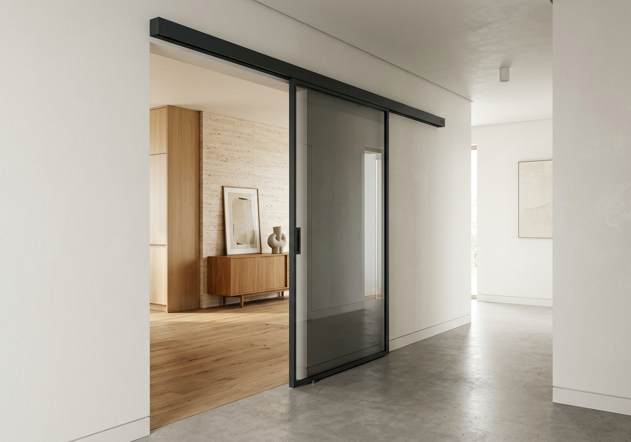 microslit sliding hanging — in-situ architectural installation